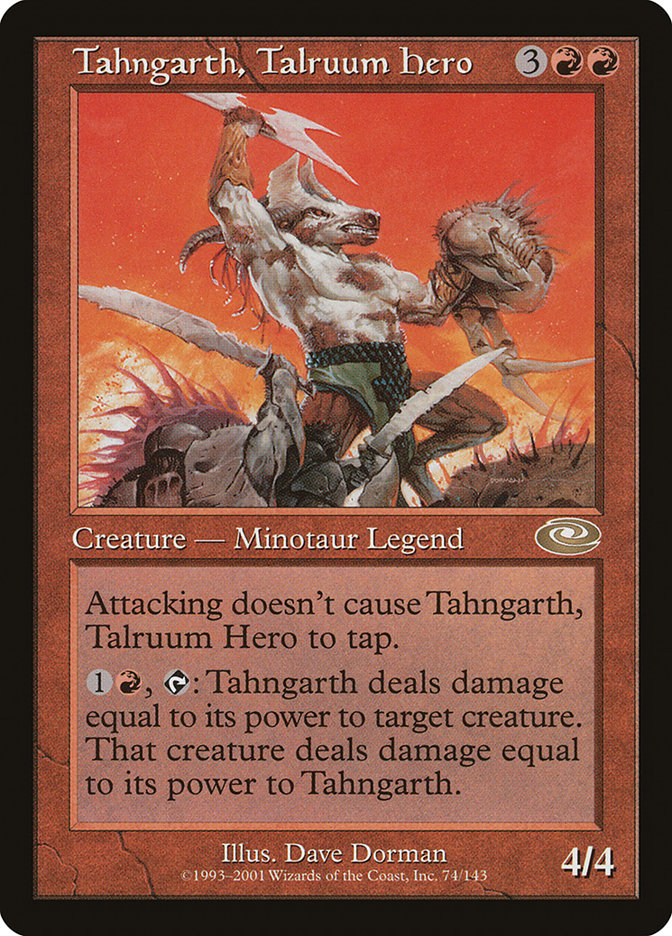 Tahngarth, Talruum Hero (Dave Dorman) [Planeshift] | Gear Gaming Fayetteville