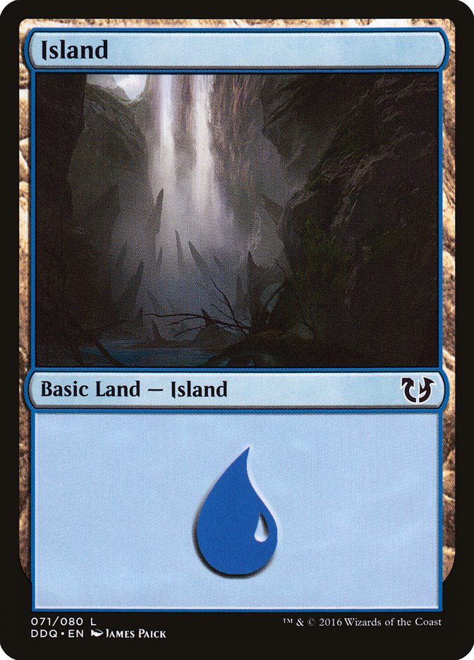 Island (71) [Duel Decks: Blessed vs. Cursed] | Gear Gaming Fayetteville