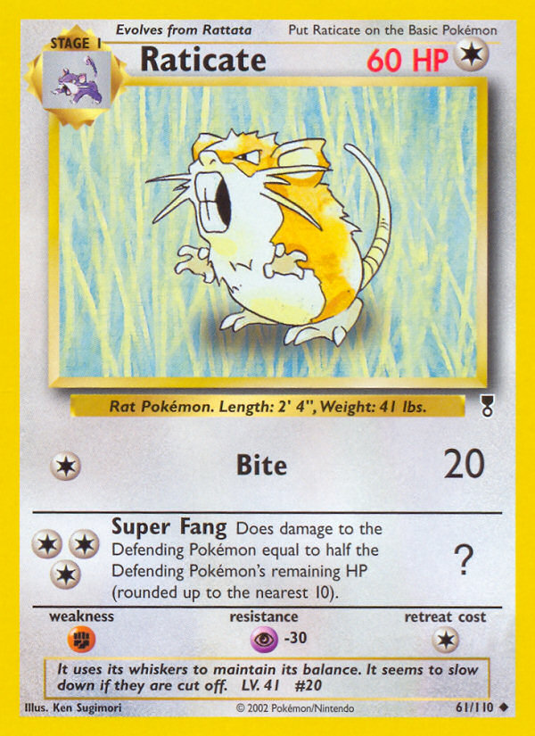 Raticate (61/110) [Legendary Collection] | Gear Gaming Fayetteville