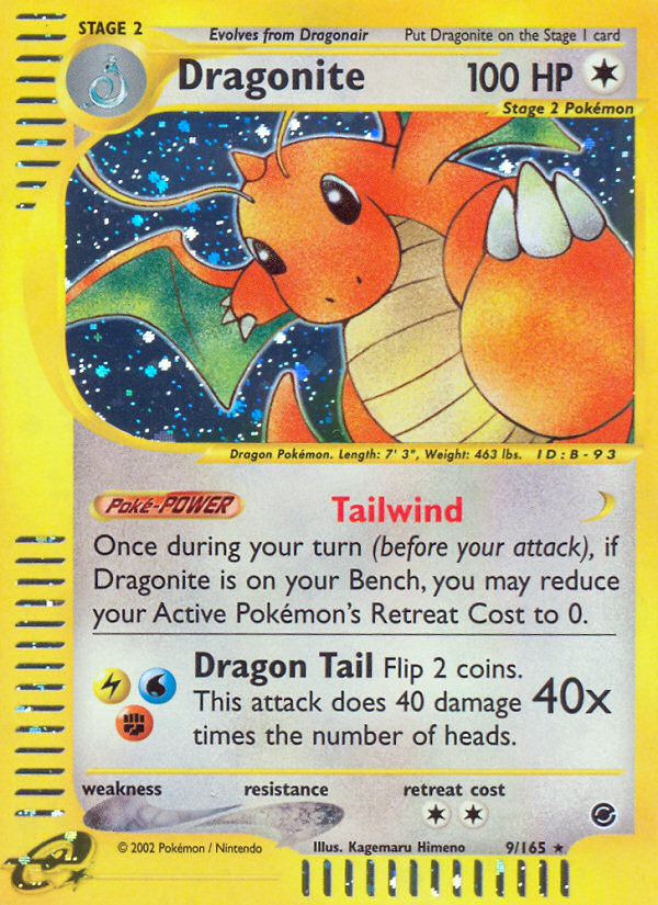 Dragonite (9/165) [Expedition: Base Set] | Gear Gaming Fayetteville