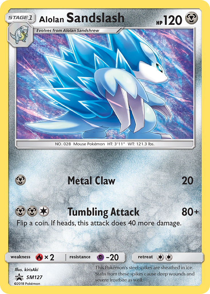 Alolan Sandslash (SM127) [Sun & Moon: Black Star Promos] | Gear Gaming Fayetteville