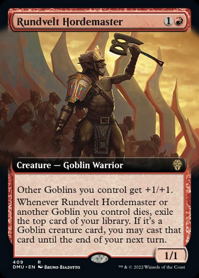 Rundvelt Hordemaster (Extended Art) [Dominaria United] | Gear Gaming Fayetteville