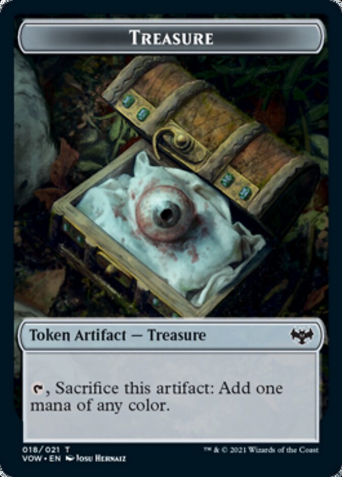 Treasure Token [Innistrad: Crimson Vow Tokens] | Gear Gaming Fayetteville