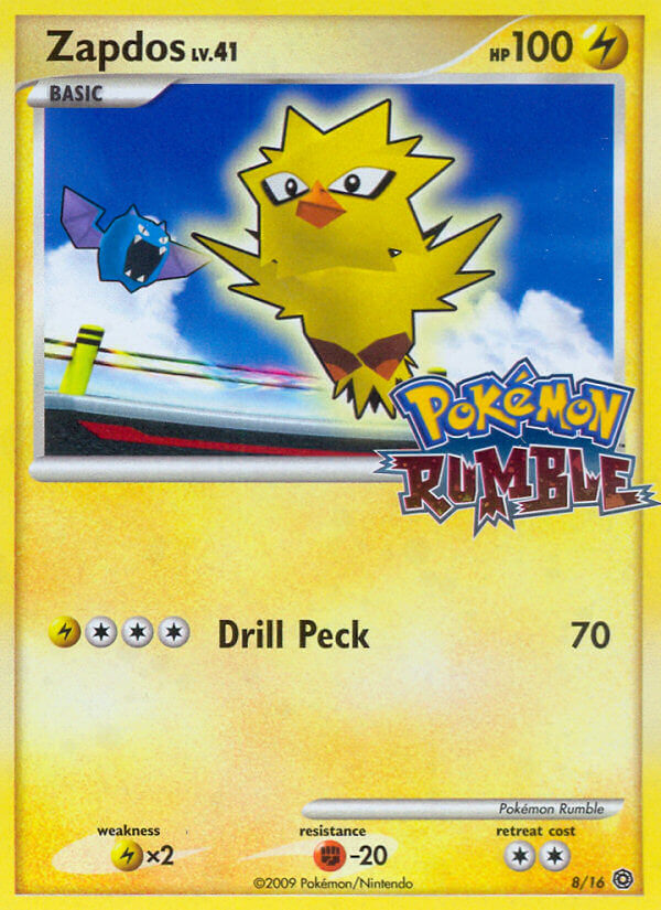 Zapdos (8/16) [Pokémon Rumble] | Gear Gaming Fayetteville