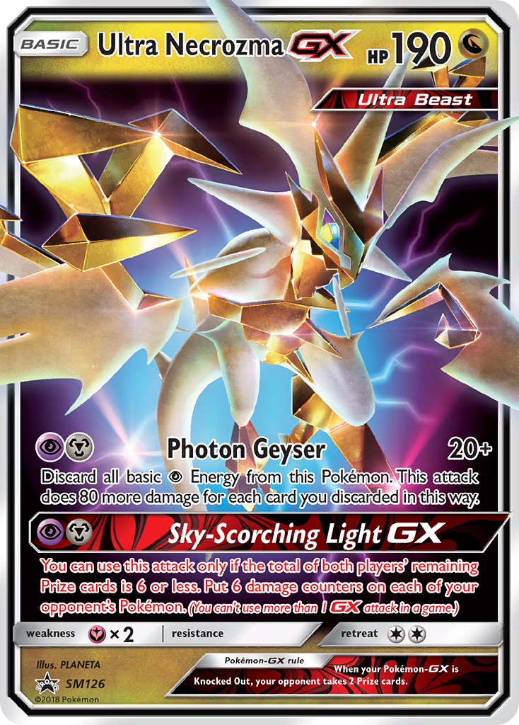 Ultra Necrozma GX (SM126) [Sun & Moon: Black Star Promos] | Gear Gaming Fayetteville