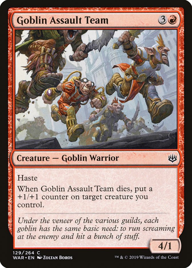 Goblin Assault Team [War of the Spark] | Gear Gaming Fayetteville