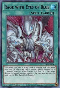 Rage with Eyes of Blue (Blue) [LDS2-EN029] Ultra Rare | Gear Gaming Fayetteville