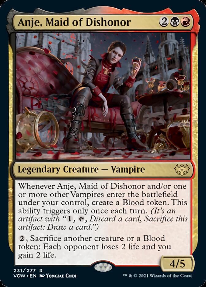 Anje, Maid of Dishonor [Innistrad: Crimson Vow] | Gear Gaming Fayetteville