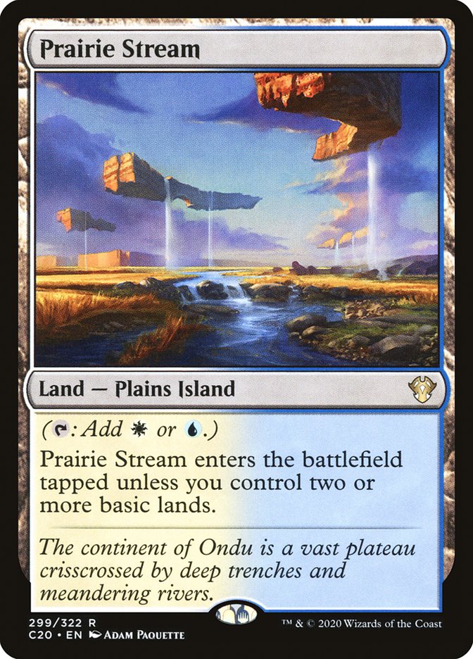 Prairie Stream [Commander 2020] | Gear Gaming Fayetteville