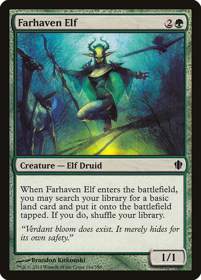 Farhaven Elf [Commander 2013] | Gear Gaming Fayetteville