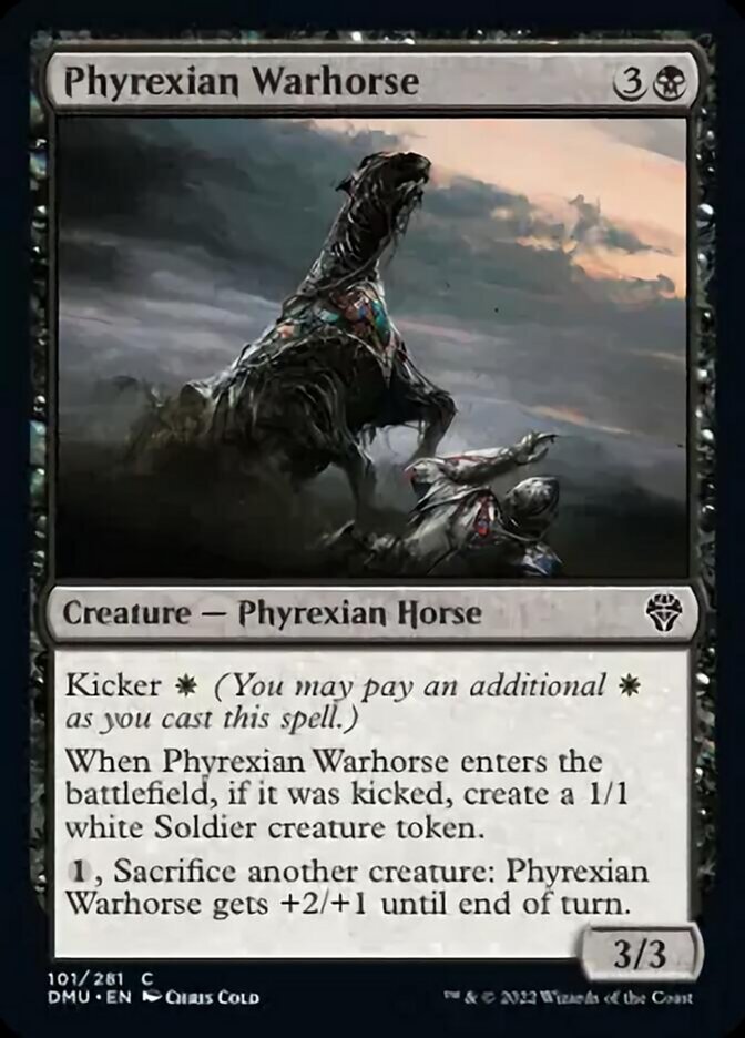 Phyrexian Warhorse [Dominaria United] | Gear Gaming Fayetteville