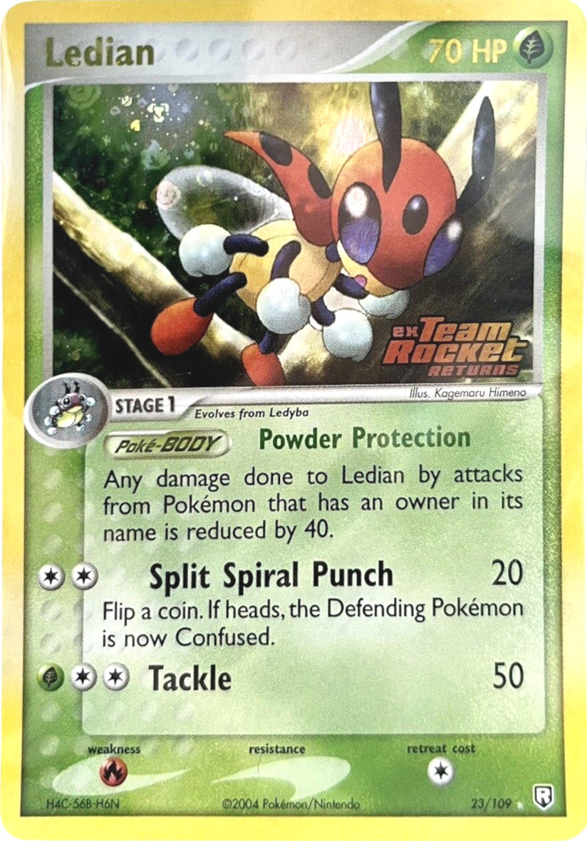 Ledian (23/109) (Stamped) [EX: Team Rocket Returns] | Gear Gaming Fayetteville