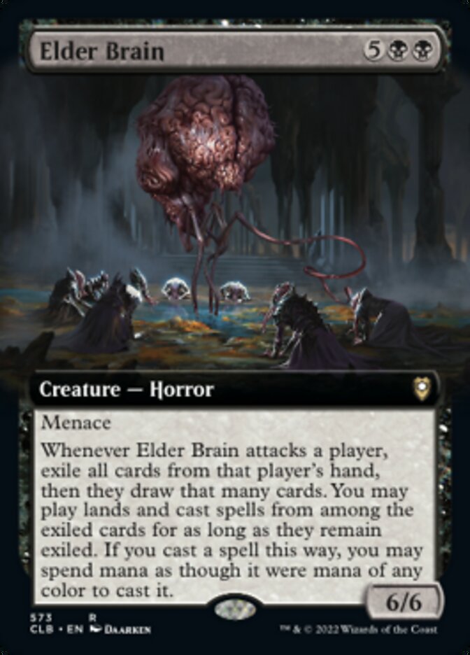 Elder Brain (Extended Art) [Commander Legends: Battle for Baldur's Gate] | Gear Gaming Fayetteville