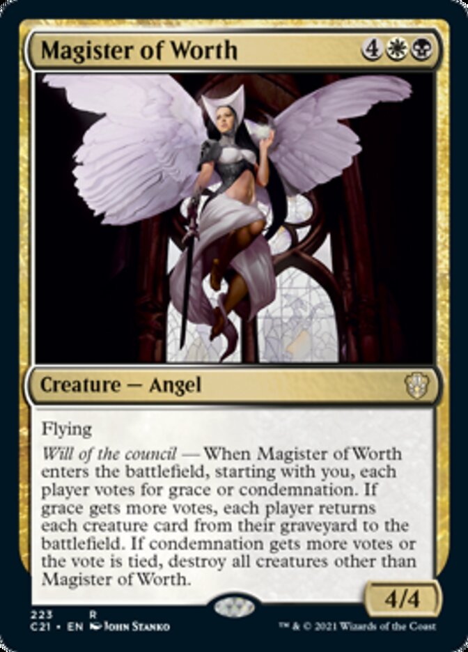 Magister of Worth [Commander 2021] | Gear Gaming Fayetteville