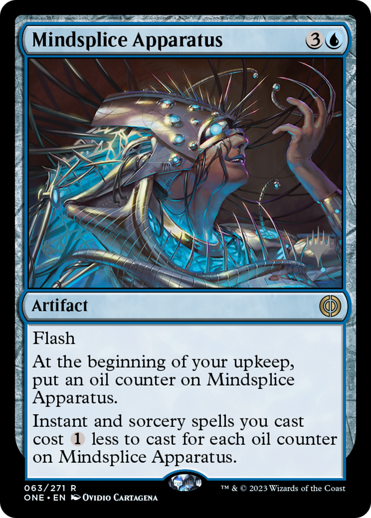 Mindsplice Apparatus (Promo Pack) [Phyrexia: All Will Be One Promos] | Gear Gaming Fayetteville