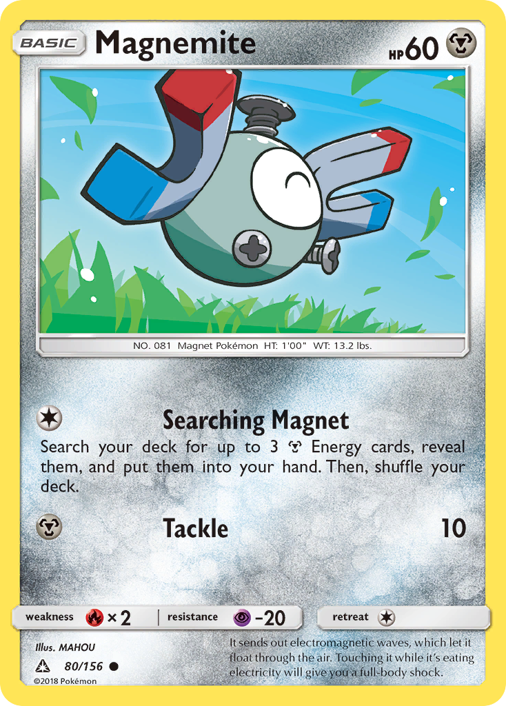 Magnemite (80/156) [Sun & Moon: Ultra Prism] | Gear Gaming Fayetteville