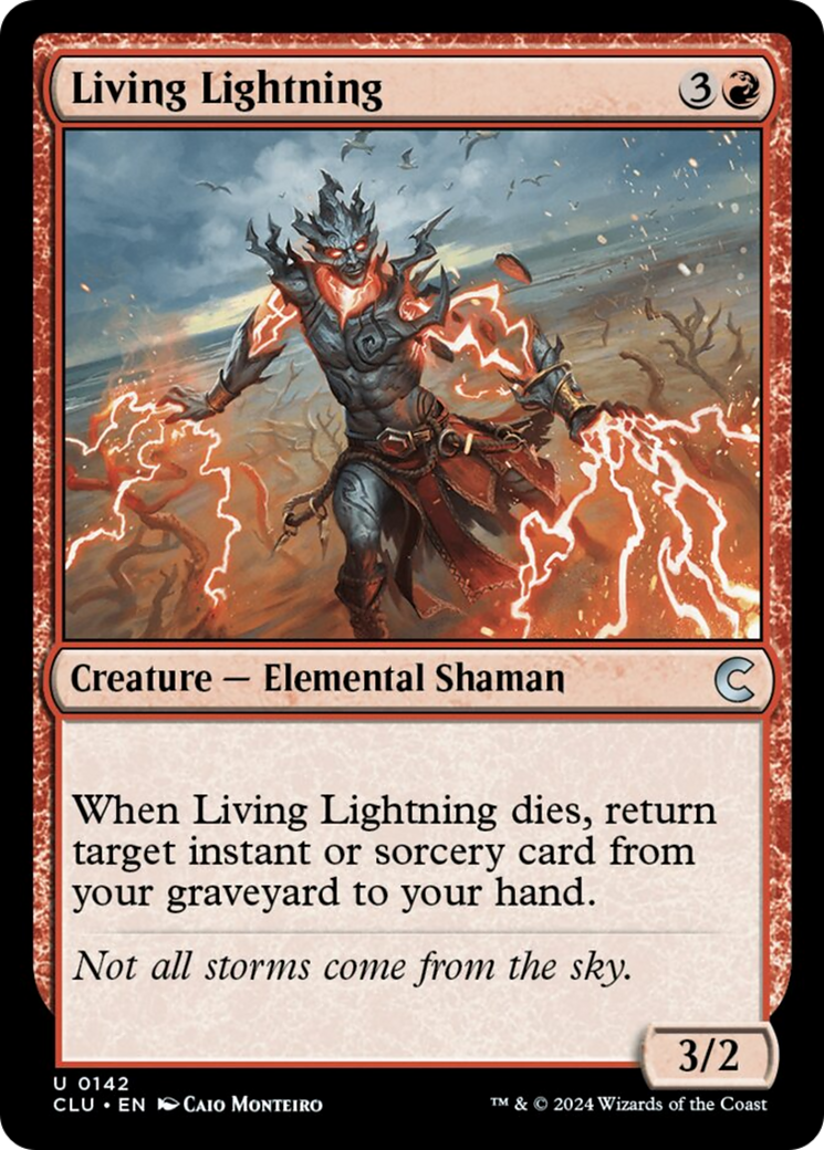 Living Lightning [Ravnica: Clue Edition] | Gear Gaming Fayetteville