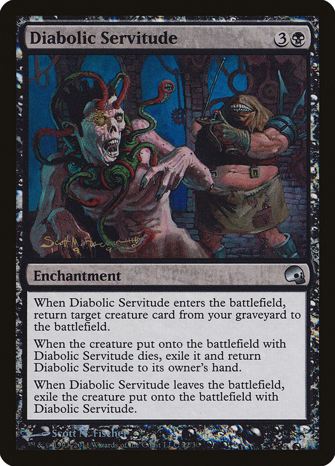 Diabolic Servitude [Premium Deck Series: Graveborn] | Gear Gaming Fayetteville