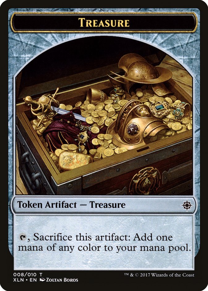 Treasure Token (008/010) [Ixalan Tokens] | Gear Gaming Fayetteville