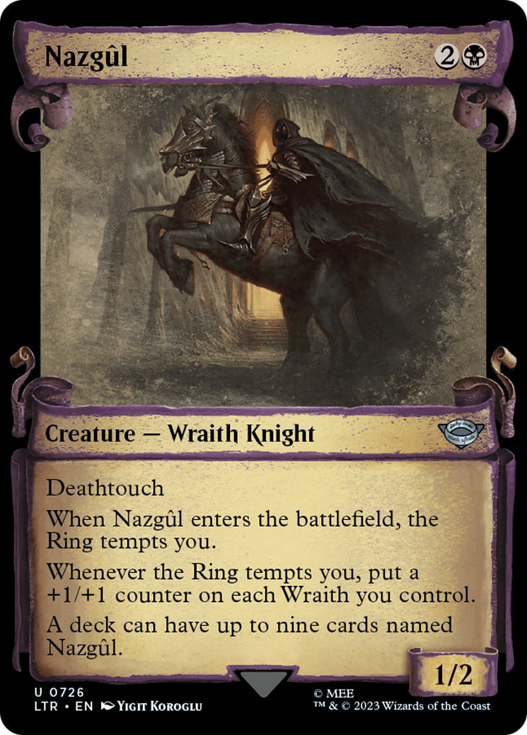 Nazgul (0726) [The Lord of the Rings: Tales of Middle-Earth Showcase Scrolls] | Gear Gaming Fayetteville