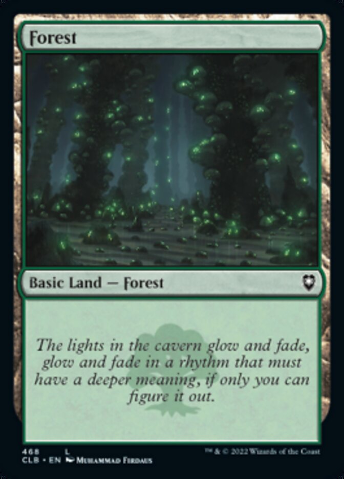 Forest (468) [Commander Legends: Battle for Baldur's Gate] | Gear Gaming Fayetteville