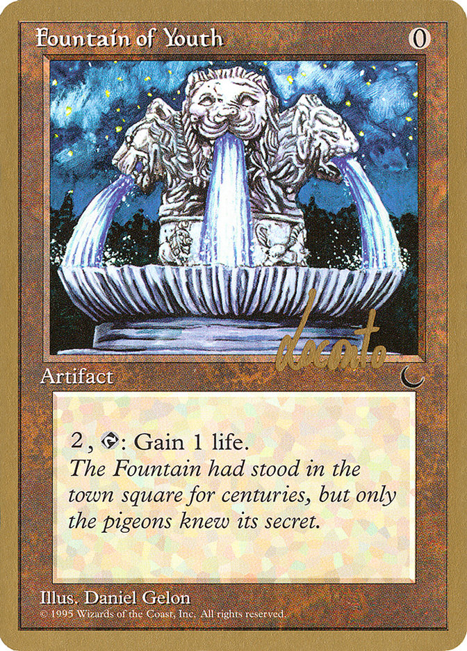 Fountain of Youth (Michael Loconto) [Pro Tour Collector Set] | Gear Gaming Fayetteville