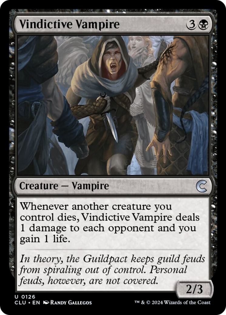 Vindictive Vampire [Ravnica: Clue Edition] | Gear Gaming Fayetteville