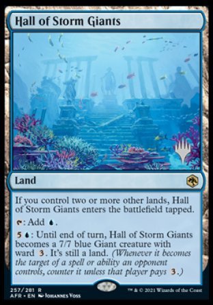 Hall of Storm Giants (Promo Pack) [Dungeons & Dragons: Adventures in the Forgotten Realms Promos] | Gear Gaming Fayetteville