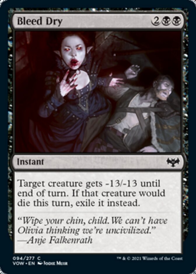 Bleed Dry [Innistrad: Crimson Vow] | Gear Gaming Fayetteville