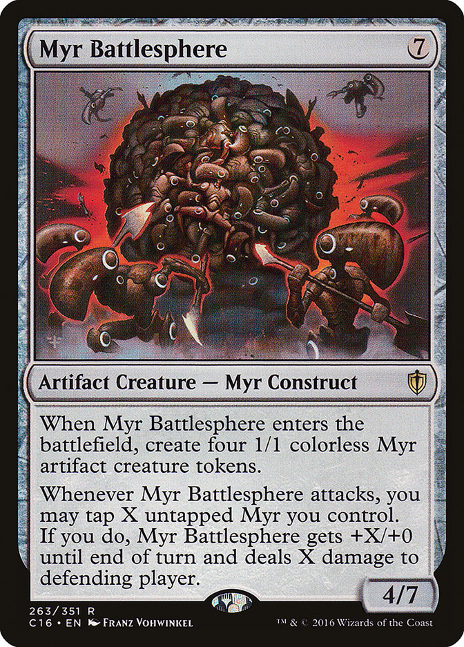 Myr Battlesphere [Commander 2016] | Gear Gaming Fayetteville