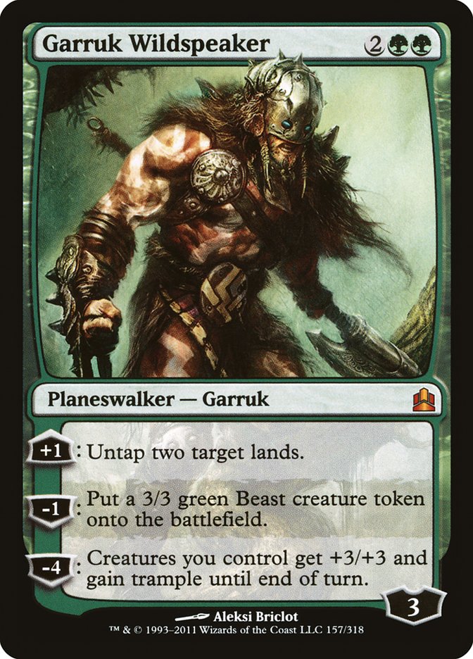 Garruk Wildspeaker [Commander 2011] | Gear Gaming Fayetteville