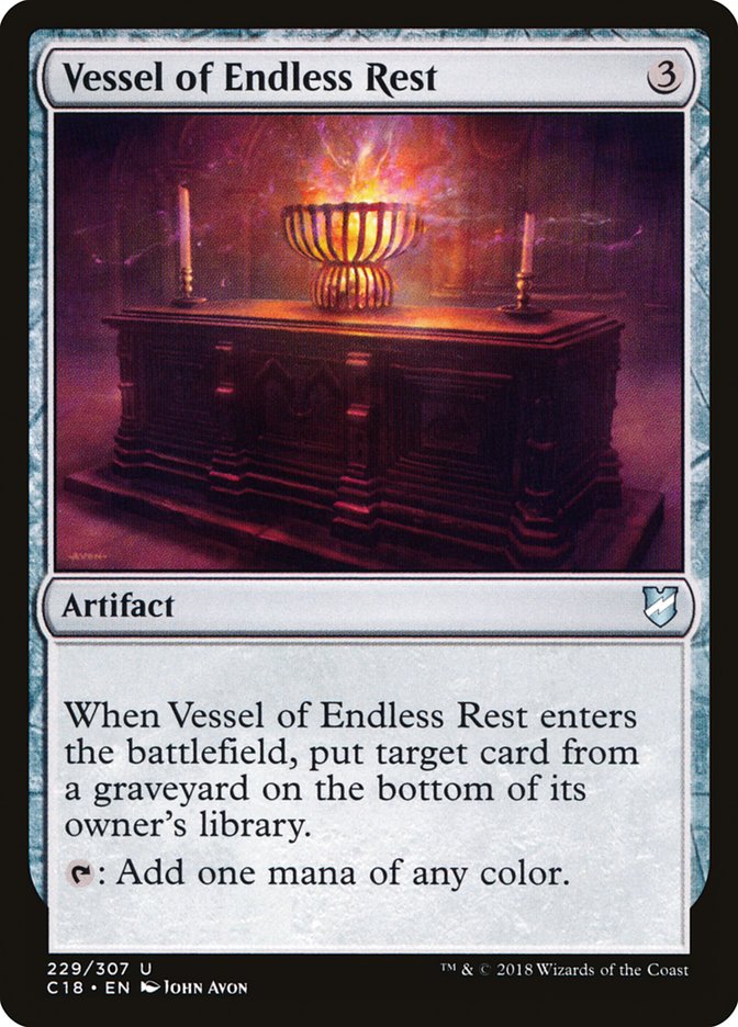 Vessel of Endless Rest [Commander 2018] | Gear Gaming Fayetteville