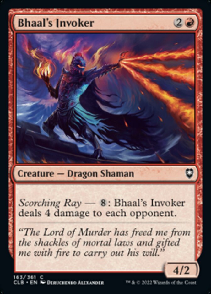 Bhaal's Invoker [Commander Legends: Battle for Baldur's Gate] | Gear Gaming Fayetteville