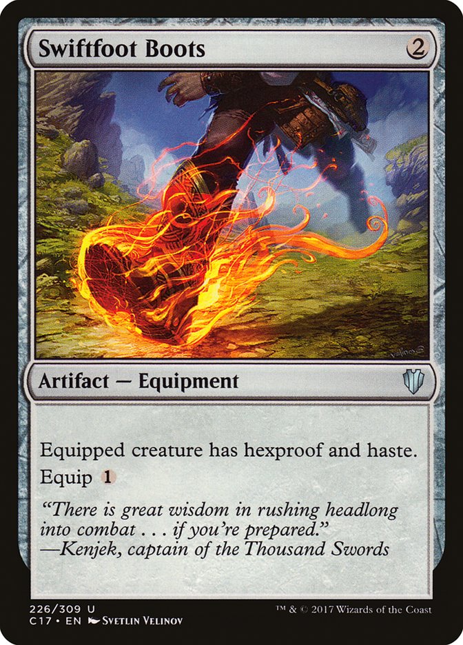 Swiftfoot Boots [Commander 2017] | Gear Gaming Fayetteville