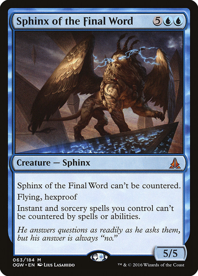 Sphinx of the Final Word [Oath of the Gatewatch] | Gear Gaming Fayetteville