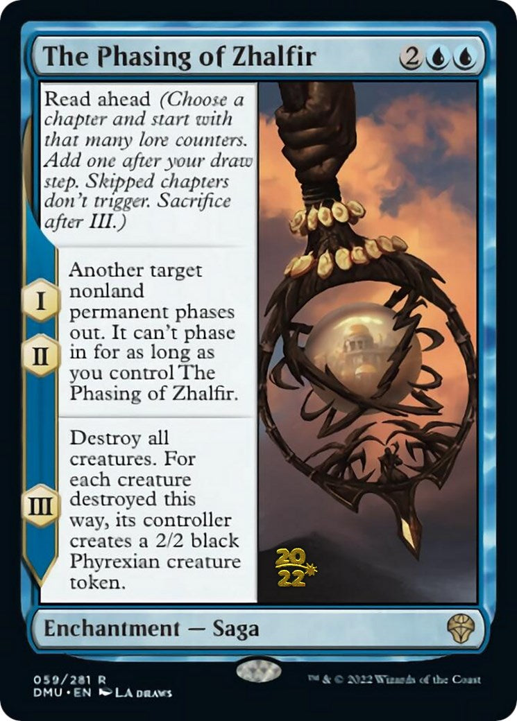 The Phasing of Zhalfir [Dominaria United Prerelease Promos] | Gear Gaming Fayetteville