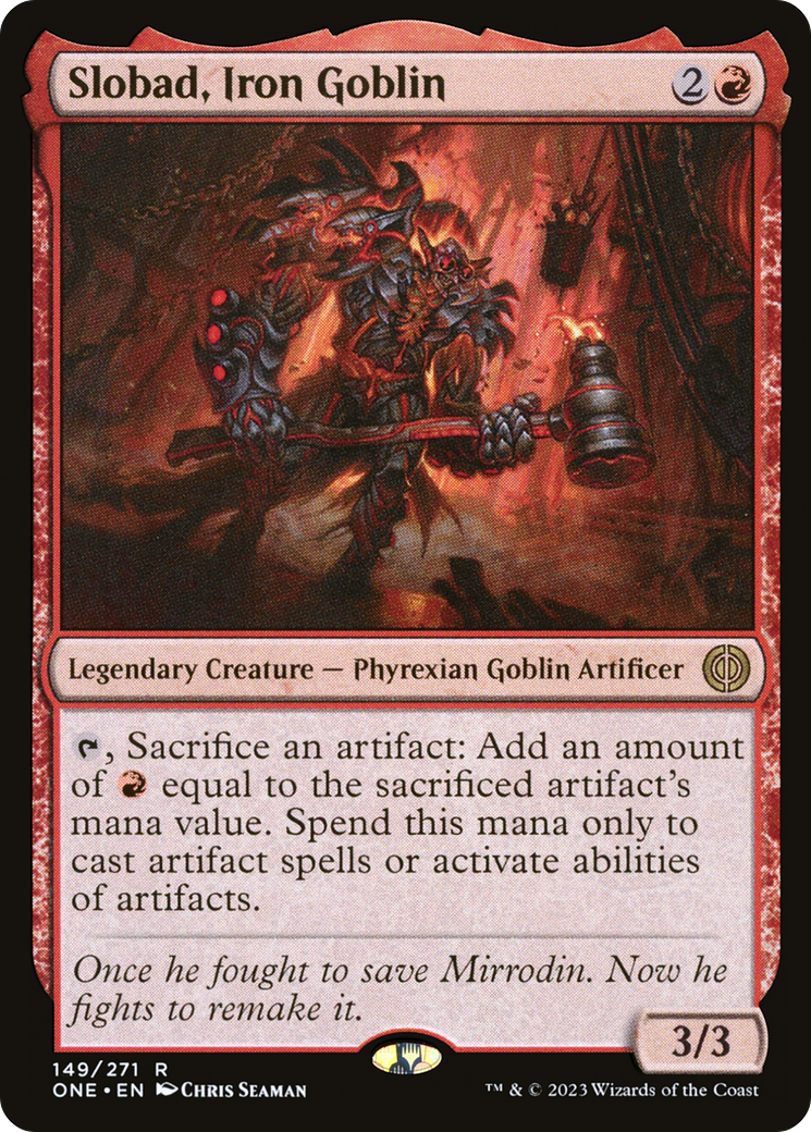 Slobad, Iron Goblin [Phyrexia: All Will Be One] | Gear Gaming Fayetteville