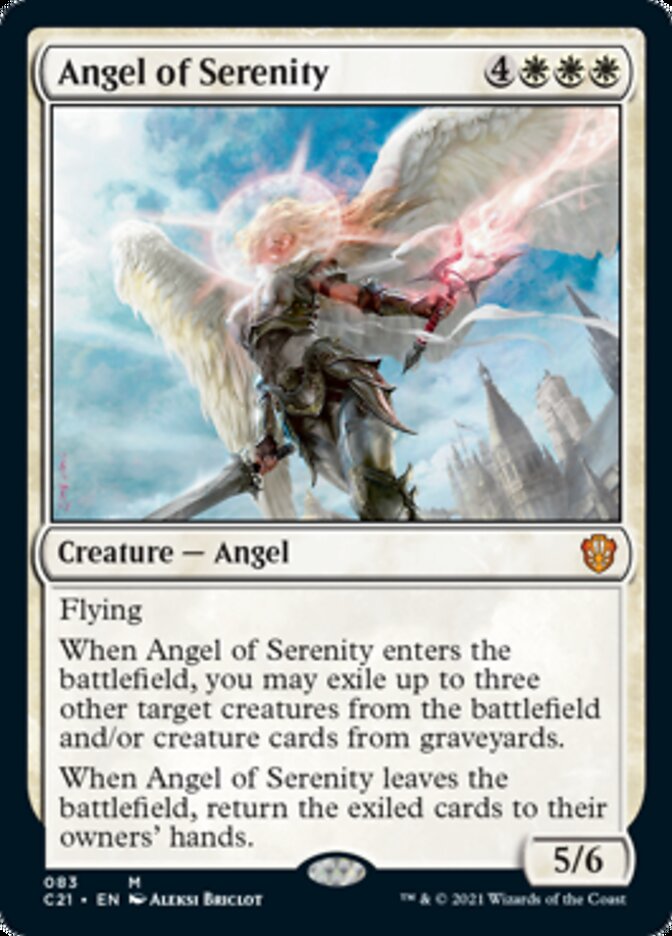 Angel of Serenity [Commander 2021] | Gear Gaming Fayetteville