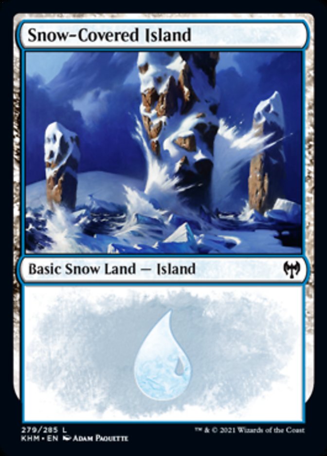 Snow-Covered Island (279) [Kaldheim] | Gear Gaming Fayetteville