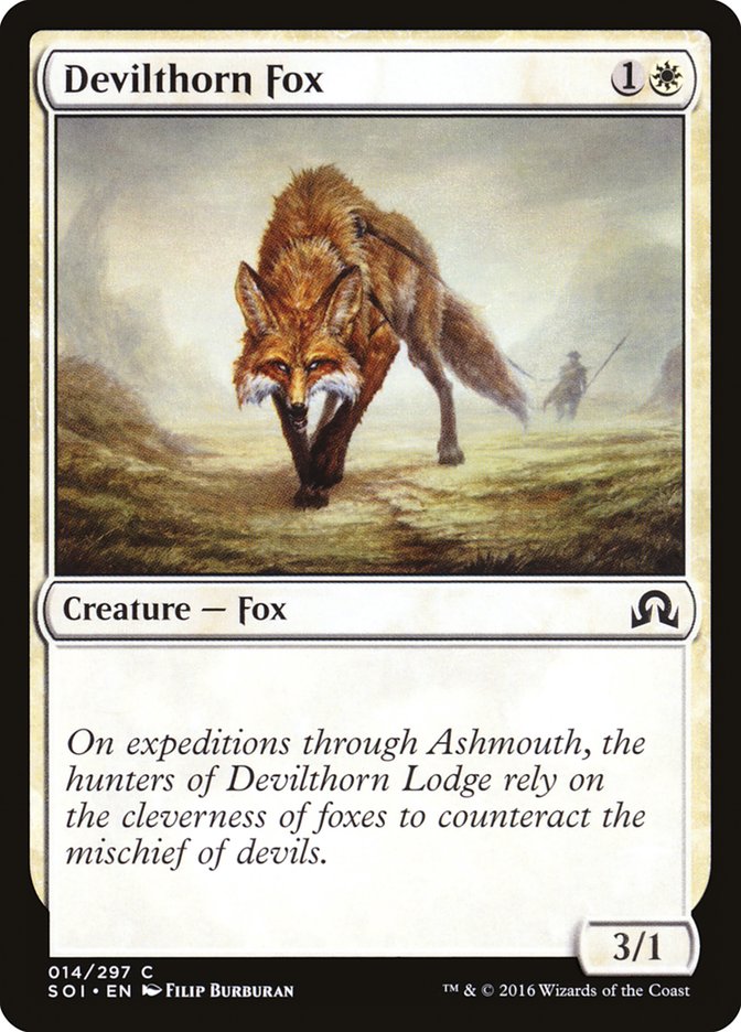 Devilthorn Fox [Shadows over Innistrad] | Gear Gaming Fayetteville