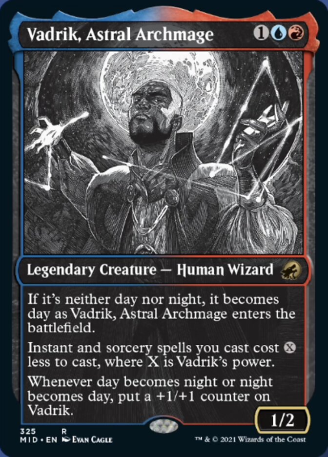 Vadrik, Astral Archmage (Showcase Eternal Night) [Innistrad: Midnight Hunt] | Gear Gaming Fayetteville