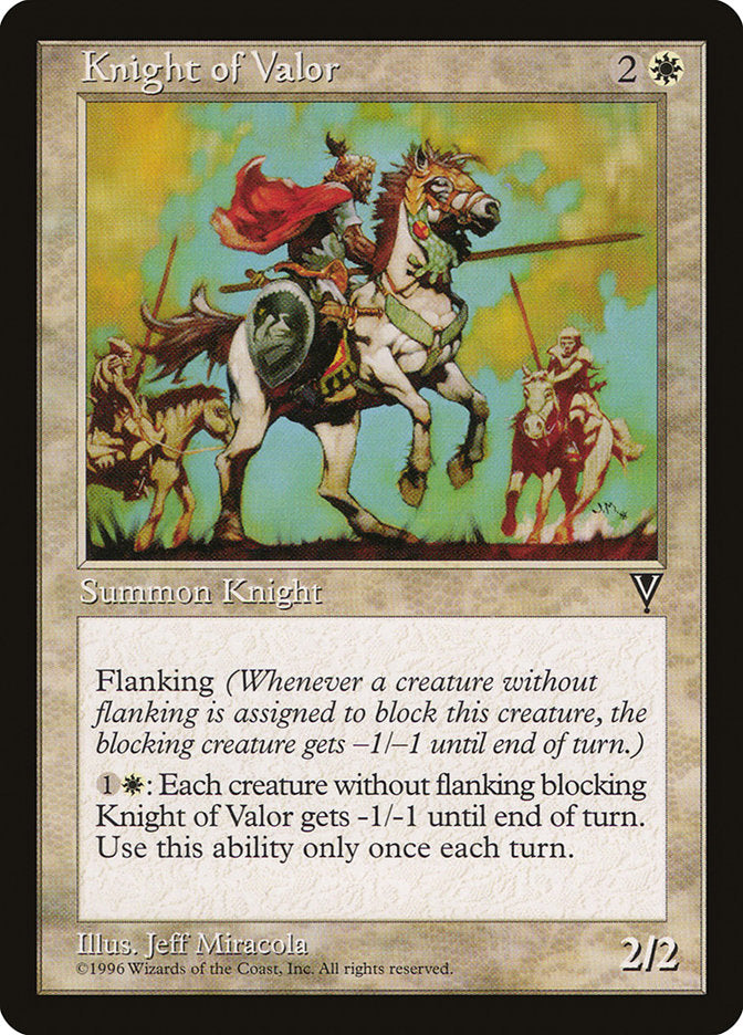 Knight of Valor [Visions] | Gear Gaming Fayetteville