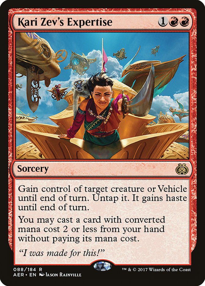 Kari Zev's Expertise [Aether Revolt] | Gear Gaming Fayetteville