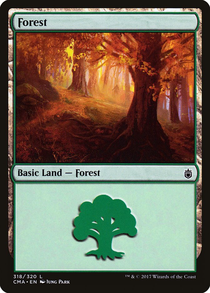 Forest (318) [Commander Anthology] | Gear Gaming Fayetteville