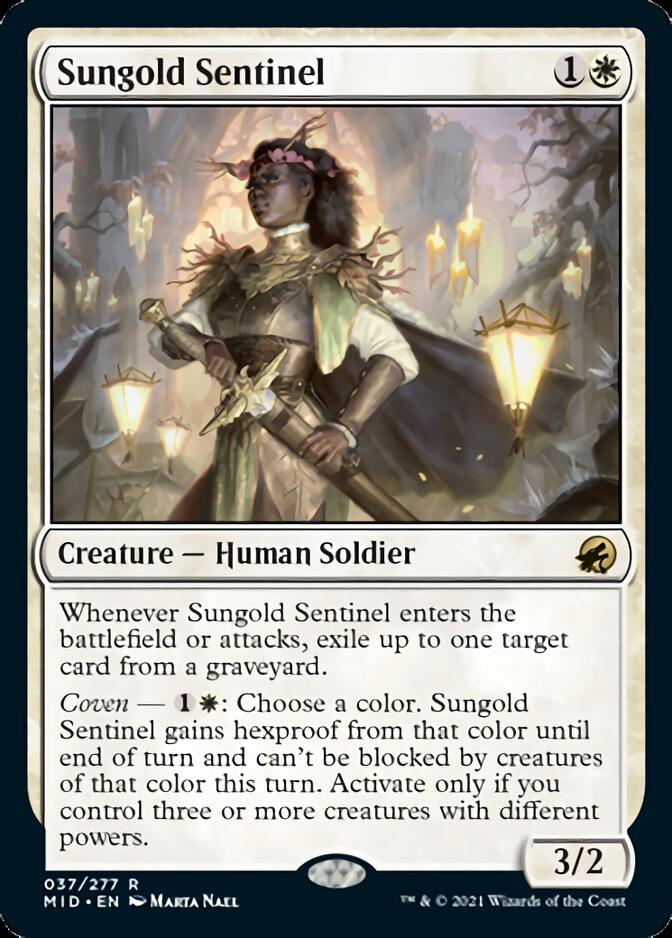 Sungold Sentinel [Innistrad: Midnight Hunt] | Gear Gaming Fayetteville