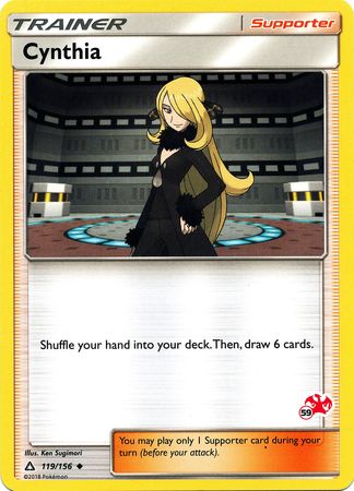 Cynthia (119/156) (Charizard Stamp #59) [Battle Academy 2020] | Gear Gaming Fayetteville