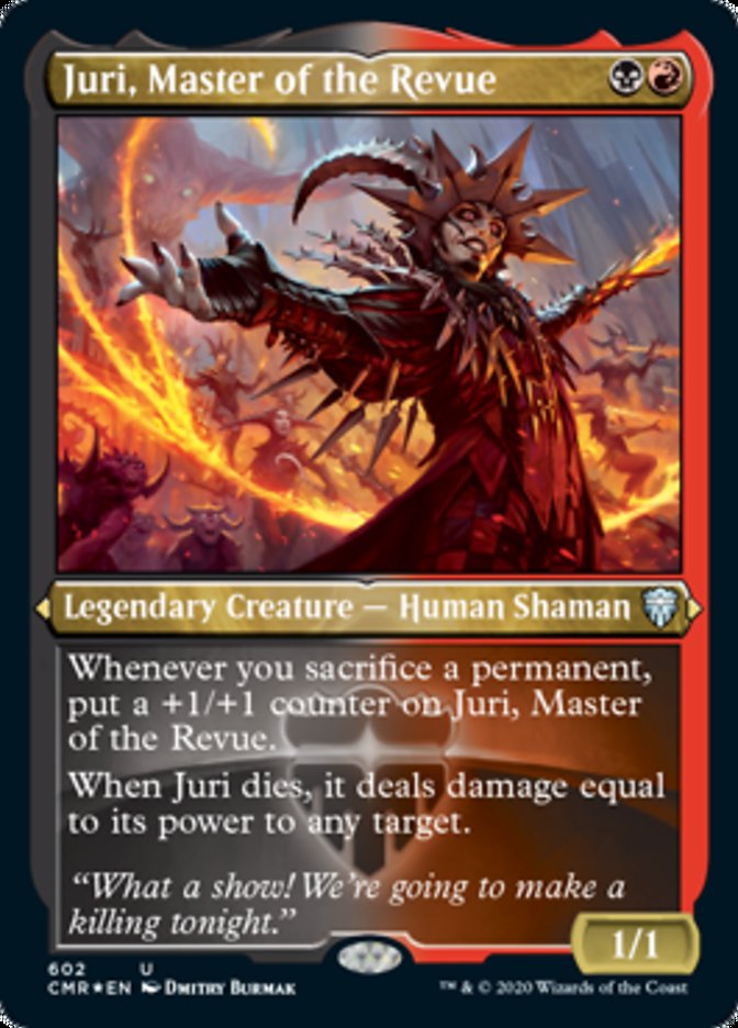 Juri, Master of the Revue (Etched) [Commander Legends] | Gear Gaming Fayetteville