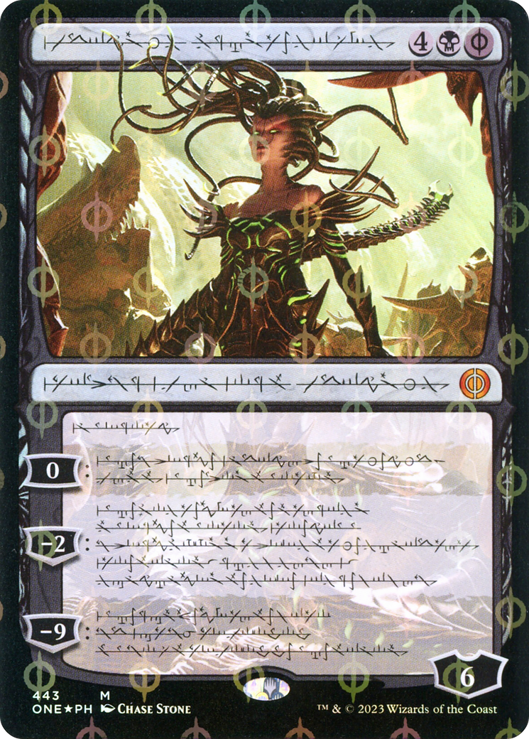 Vraska, Betrayal's Sting (Phyrexian Step-and-Compleat Foil) [Phyrexia: All Will Be One] | Gear Gaming Fayetteville