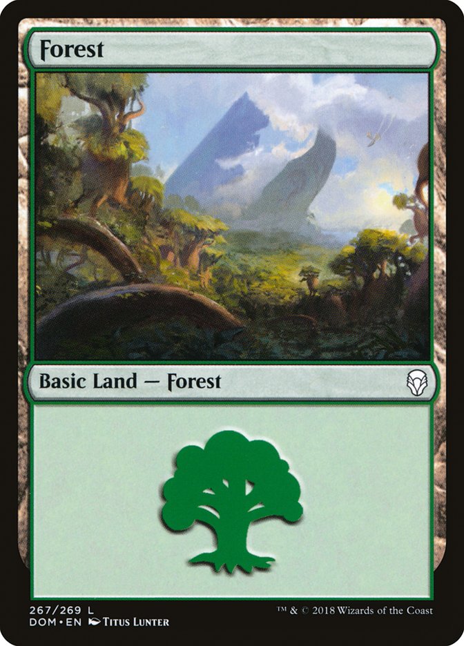 Forest (267) [Dominaria] | Gear Gaming Fayetteville