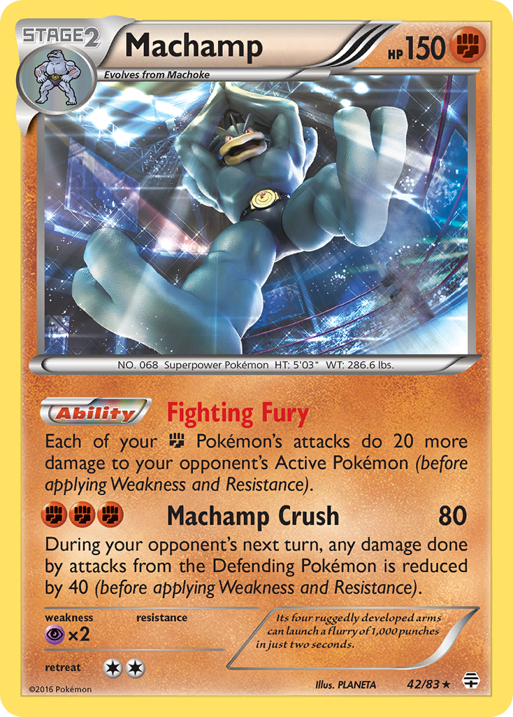 Machamp (42/83) [XY: Generations] | Gear Gaming Fayetteville